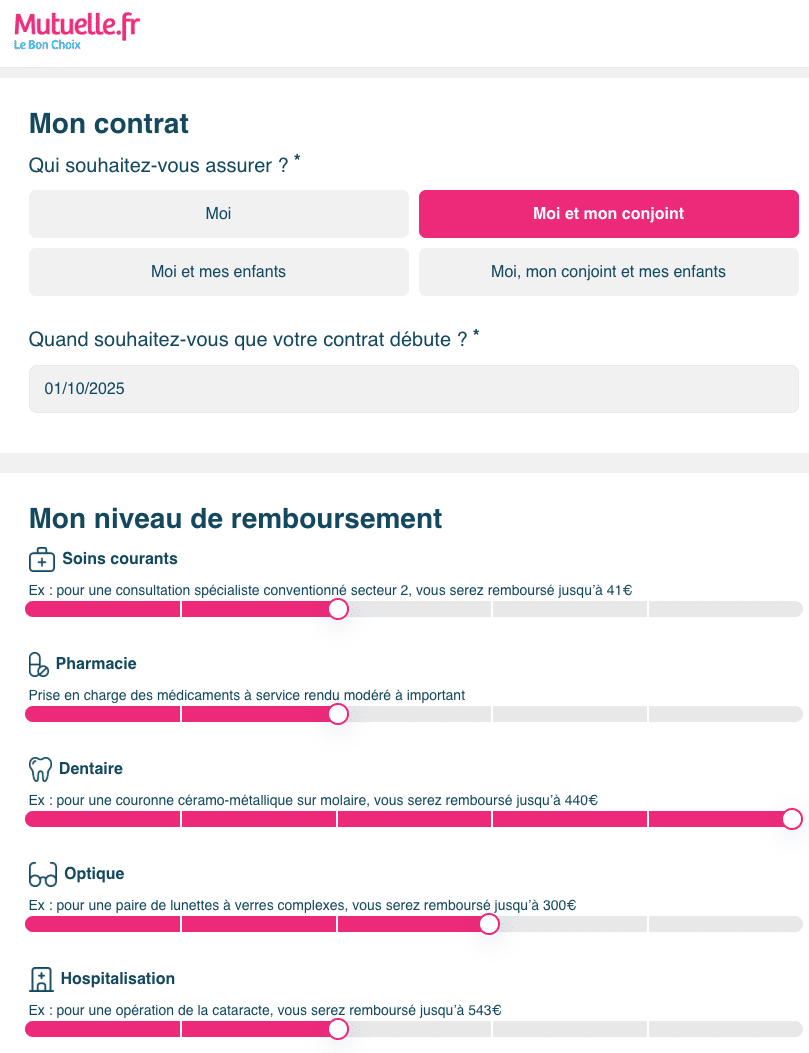 Devis Mutuelle